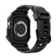 Husa cu curea Spigen Rugged Armor Pro 2 pentru Apple Watch 11 42mm, negru mat (Spigen, Ingredi) by www.silkase.ro SPIGEN Husă cu Curea Rugged Armor Pro 2 Apple Watch 42/41/40/38mm (Seria 11/SE), Negru Mat (Audi, ACS10494) by www.silkase.ro
