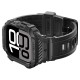 Husa cu curea Spigen Rugged Armor Pro 2 pentru Apple Watch 11 42mm, negru mat (Spigen, Ingredi) by www.silkase.ro SPIGEN Husă cu Curea Rugged Armor Pro 2 Apple Watch 42/41/40/38mm (Seria 11/SE), Negru Mat (Audi, ACS10494) by www.silkase.ro