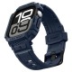 SPIGEN Husă cu Curea Rugged Armor Pro 2 Apple Watch 42/41/40/38mm (Seria 11/SE), Bleumarin (Audi, ACS10495) by www.silkase.ro