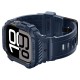 SPIGEN Husă cu Curea Rugged Armor Pro 2 Apple Watch 42/41/40/38mm (Seria 11/SE), Bleumarin (Audi, ACS10495) by www.silkase.ro