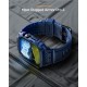 SPIGEN Husă cu Curea Rugged Armor Pro 2 Apple Watch 42/41/40/38mm (Seria 11/SE), Bleumarin (Audi, ACS10495) by www.silkase.ro