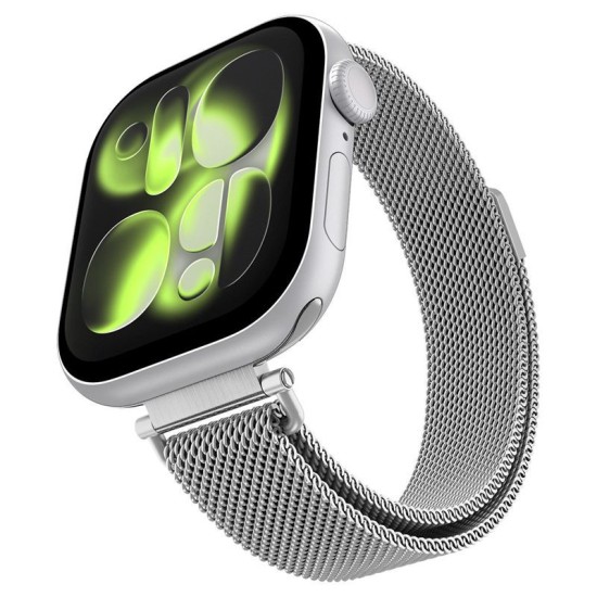 Curea Metalică Spigen pentru Apple Watch 42mm / 41mm / 40mm, Silver Curea Metalică Spigen pentru Apple Watch 42mm / 41mm / 40mm, Silver (Curele Ceas, AMP10498) by www.silkase.ro