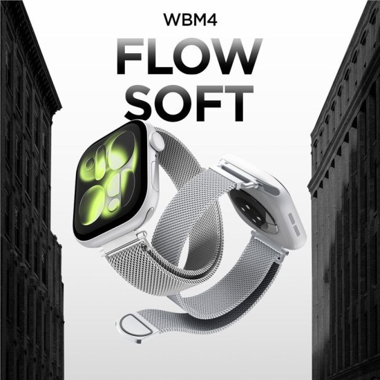 Curea Metalică Spigen pentru Apple Watch 42mm / 41mm / 40mm, Silver Curea Metalică Spigen pentru Apple Watch 42mm / 41mm / 40mm, Silver (Curele Ceas, AMP10498) by www.silkase.ro