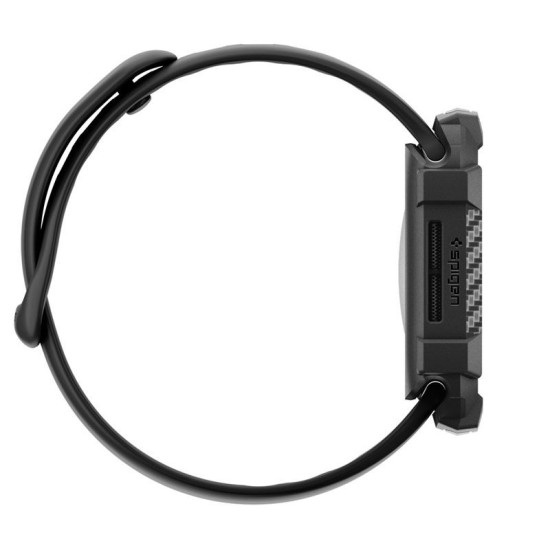 SPIGEN Carcasă Protecție Rugged Armor 2 Apple Watch 49/46/45/44mm (Ultra 3-1/Seria 11), Negru Mat (Audi, ACS10499) by www.silkase.ro