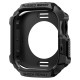 SPIGEN Carcasă Protecție Rugged Armor 2 Apple Watch 49/46/45/44mm (Ultra 3-1/Seria 11), Negru Mat (Audi, ACS10499) by www.silkase.ro