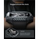 SPIGEN Carcasă Protecție Rugged Armor 2 Apple Watch 49/46/45/44mm (Ultra 3-1/Seria 11), Gri Închis (Audi, ACS10500) by www.silkase.ro