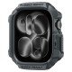 SPIGEN Carcasă Protecție Rugged Armor 2 Apple Watch 49/46/45/44mm (Ultra 3-1/Seria 11), Gri Închis (Audi, ACS10500) by www.silkase.ro