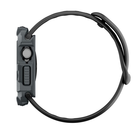 SPIGEN Carcasă Protecție Rugged Armor 2 Apple Watch 49/46/45/44mm (Ultra 3-1/Seria 11), Gri Închis (Audi, ACS10500) by www.silkase.ro