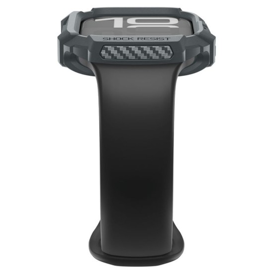 SPIGEN Carcasă Protecție Rugged Armor 2 Apple Watch 49/46/45/44mm (Ultra 3-1/Seria 11), Gri Închis (Audi, ACS10500) by www.silkase.ro