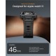 SPIGEN Husă cu Curea Rugged Armor Pro 2 Apple Watch 49/46/45/44mm (Ultra 3-1/Seria 11), Negru Mat (Audi, ACS10503) by www.silkase.ro