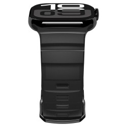 Curea Spigen Silicone Band pentru Apple Watch 49mm/46mm/45mm/44mm, Black