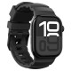 Curea Spigen Silicone Band pentru Apple Watch 49mm/46mm/45mm/44mm, Black (Curele Ceas, AMP10508) by www.silkase.ro