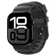 Curea Spigen Silicone Band pentru Apple Watch 49mm/46mm/45mm/44mm, Black (Curele Ceas, AMP10508) by www.silkase.ro
