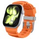 Curea Spigen Silicone Band pentru Apple Watch 49mm / 46mm / 45mm / 44mm, Portocaliu (Ingredi, AMP10509) by www.silkase.ro