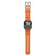 Curea Spigen Silicone Band pentru Apple Watch 49mm / 46mm / 45mm / 44mm, Portocaliu (Ingredi, AMP10509) by www.silkase.ro
