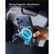 Încărcător Auto Wireless Spigen Essential MagSafe EV15MAQ, Montare Grilă Ventilație, Negru (Accesorii auto, ACP10513) by www.silkase.ro