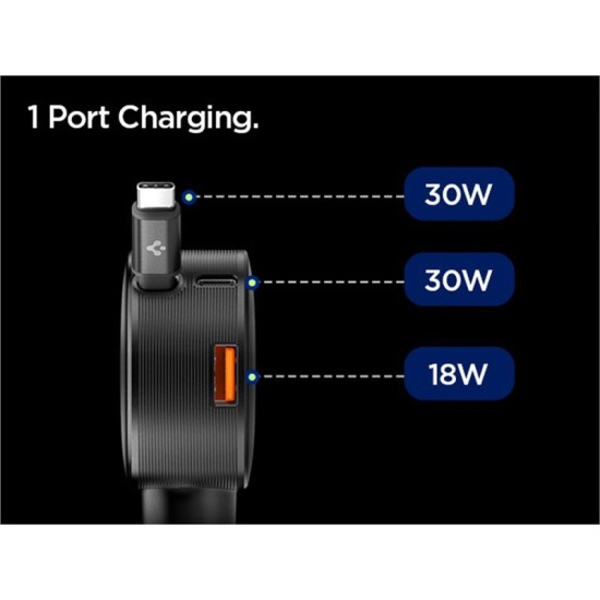 Încărcător Auto Spigen Essential 60W EV603BT, Dual Port, Black Încărcător Auto Spigen Essential 60W EV603BT, Dual Port, Black (Accesorii auto, ACP10515) by www.silkase.ro