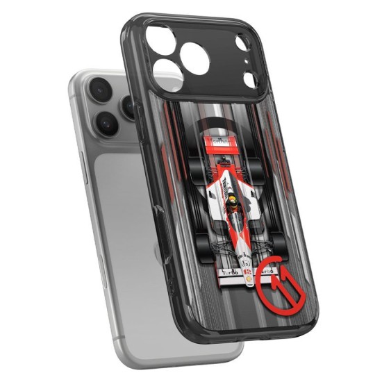Husa de protectie Spigen c11 Ultra Hybrid MagSafe pentru iPhone 17 Pro, model turbo (iPhone 17 Pro, ACS10606) by www.silkase.ro