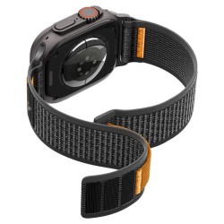 Curea Spigen Athlex Air 2 Active pentru Apple Watch 49/46/45/44mm, Black/Orange