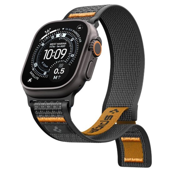 Curea Spigen Athlex Air 2 Active pentru Apple Watch 49/46/45/44mm, Black/Orange Curea Spigen Athlex Air 2 Active pentru Apple Watch 49/46/45/44mm, Black/Orange (Ingredi, AMP10607) by www.silkase.ro
