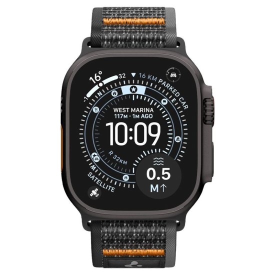 Curea Spigen Athlex Air 2 Active pentru Apple Watch 49/46/45/44mm, Black/Orange Curea Spigen Athlex Air 2 Active pentru Apple Watch 49/46/45/44mm, Black/Orange (Ingredi, AMP10607) by www.silkase.ro