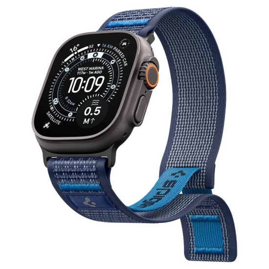 Curea Sport Spigen Athlex Air 2 pentru Apple Watch 49/46/45/44mm, Navy Blue Curea Sport Spigen Athlex Air 2 pentru Apple Watch 49/46/45/44mm, Navy Blue (Ingredi, AMP10608) by www.silkase.ro