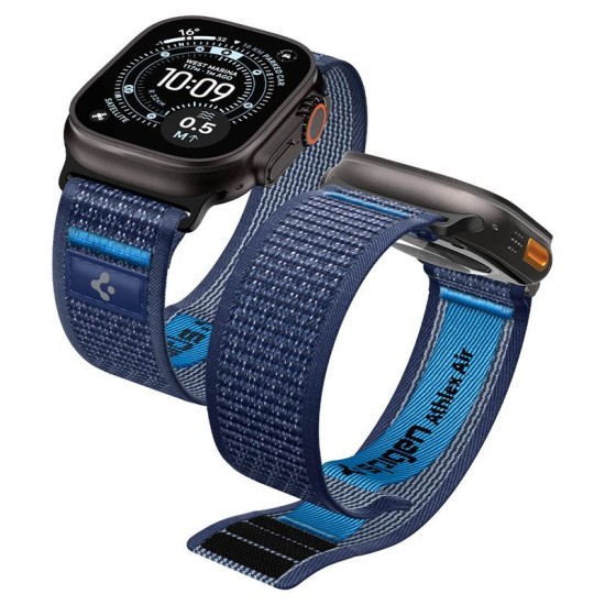 Curea Sport Spigen Athlex Air 2 pentru Apple Watch 49/46/45/44mm, Navy Blue Curea Sport Spigen Athlex Air 2 pentru Apple Watch 49/46/45/44mm, Navy Blue (Ingredi, AMP10608) by www.silkase.ro