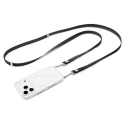 Șnur Spigen Crossbody Lanyard Strap DA30L (1 Curea + 2 Conectori), Black - iPhone 17