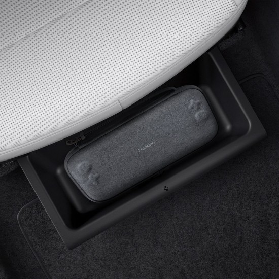 Organizator Depozitare sub Scaun Spigen pentru Tesla Model Y (Juniper), Negru (Accesorii auto, ACP10638) by www.silkase.ro