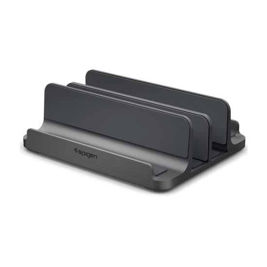 Suport Laptop Vertical Spigen LD208S4, Space Gray - Design Premium din Aluminiu Suport Laptop Vertical Spigen LD208S4, Space Gray - Design Premium din Aluminiu (Ingredi, AMP10640) by www.silkase.ro