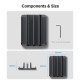 Suport Laptop Vertical Spigen LD208S4, Space Gray - Design Premium din Aluminiu Suport Laptop Vertical Spigen LD208S4, Space Gray - Design Premium din Aluminiu (Ingredi, AMP10640) by www.silkase.ro