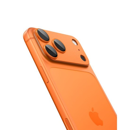 Protectie camera XL Spigen Glas.tR EZ Fit Optik Pro pentru iPhone 17 Pro, portocalie (Spigen, Ingredi) by www.silkase.ro Protectie camera XL Spigen Glas.tR EZ Fit Optik Pro pentru iPhone 17 Pro, portocalie (iPhone 17 Pro, AGL10645) by www.silkase.ro