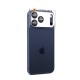 Protectie camera XL Spigen Glas.tR EZ Fit Optik Pro pentru iPhone 17 Pro, albastra (iPhone 17 Pro, AGL10646) by www.silkase.ro