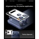 Protectie camera XL Spigen Glas.tR EZ Fit Optik Pro pentru iPhone 17 Pro, albastra (iPhone 17 Pro, AGL10646) by www.silkase.ro
