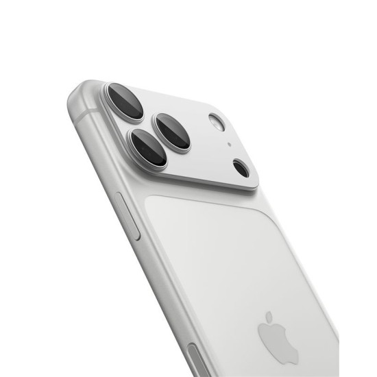 Protectie camera XL Spigen Glas.tR EZ Fit Optik Pro pentru iPhone 17 Pro, argintie (Spigen, Ingredi) by www.silkase.ro Protectie camera XL Spigen Glas.tR EZ Fit Optik Pro pentru iPhone 17 Pro, argintie (iPhone 17 Pro, AGL10647) by www.silkase.ro