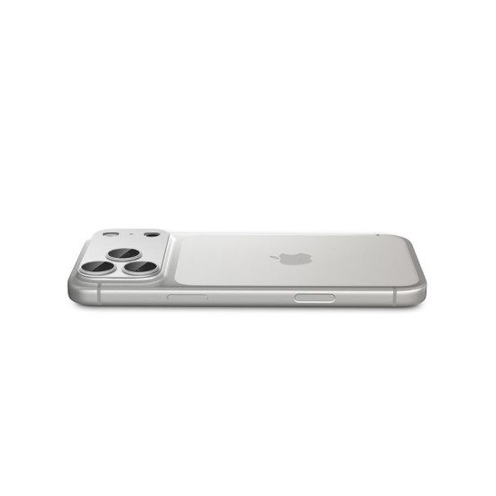 Protectie camera XL Spigen Glas.tR EZ Fit Optik Pro pentru iPhone 17 Pro, argintie (Spigen, Ingredi) by www.silkase.ro Protectie camera XL Spigen Glas.tR EZ Fit Optik Pro pentru iPhone 17 Pro, argintie (iPhone 17 Pro, AGL10647) by www.silkase.ro