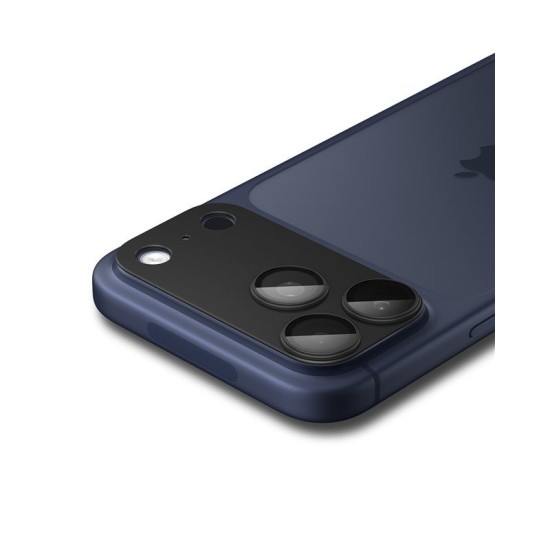Protectie camera XL Spigen Glas.tR EZ Fit Optik Pro pentru iPhone 17 Pro Max, neagra (iPhone 17 Pro Max, AGL10649) by www.silkase.ro
