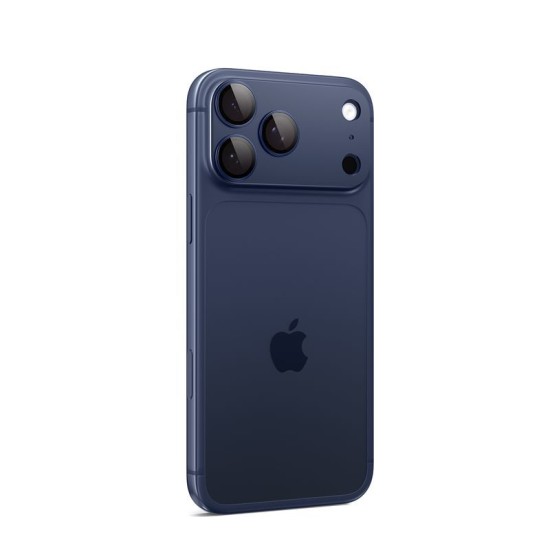 Protectie camera XL Spigen Glas.tR EZ Fit Optik Pro pentru iPhone 17 Pro Max, albastra (Spigen, Ingredi) by www.silkase.ro Protectie camera XL Spigen Glas.tR EZ Fit Optik Pro pentru iPhone 17 Pro Max, albastra (iPhone 17 Pro Max, AGL10651) by www.silkase.ro