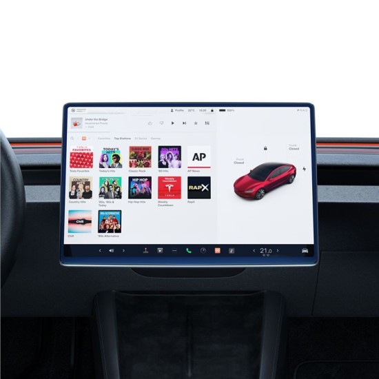 Folie Protectie Ecran Spigen EZ Fit pentru Tesla Model Y (2025/2026) si Model 3 (2024-2026), Transparenta, 15.4 inch Folie Protectie Ecran Spigen EZ Fit pentru Tesla Model Y (2025/2026) si Model 3 (2024-2026), Transparenta, 15.4 inch (Model 3, AGL10654) by www.silkase.ro