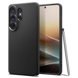 Husa Spigen Liquid Air pentru Samsung Galaxy S26 Ultra, Negru Mat