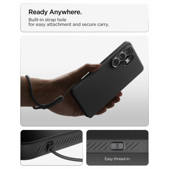 Husa Spigen Liquid Air pentru Samsung Galaxy S26 Ultra, Negru Mat Husa Spigen Liquid Air pentru Samsung Galaxy S26 Ultra, Negru Mat (S26 Ultra, ACS10670) by www.silkase.ro