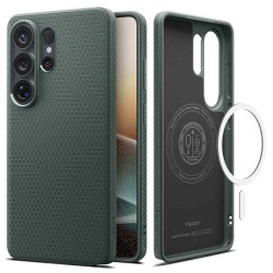 Husa Spigen Liquid Air MagSafe pentru Samsung Galaxy S26 Ultra, Verde Abis