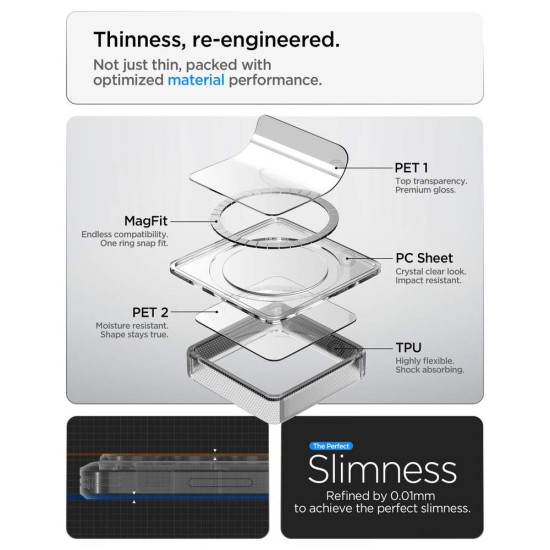 Husa Spigen Ultra Hybrid MagSafe pentru Samsung Galaxy S26 Ultra, Alb Transparent Husa Spigen Ultra Hybrid MagSafe pentru Samsung Galaxy S26 Ultra, Alb Transparent (S26 Ultra, ACS10679) by www.silkase.ro