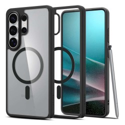Husa Spigen Ultra Hybrid MagSafe pentru Samsung Galaxy S26 Ultra, Negru Mat