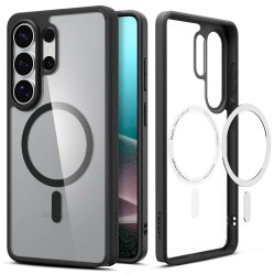 Husa Spigen Ultra Hybrid MagSafe pentru Samsung Galaxy S26 Ultra, Negru Mat