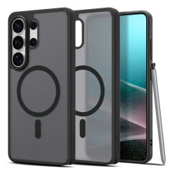 Husa Spigen Ultra Hybrid MagSafe pentru Samsung Galaxy S26 Ultra, Negru Frost