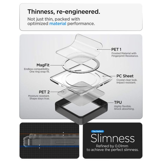 Husa Spigen Ultra Hybrid MagSafe pentru Samsung Galaxy S26 Ultra, Negru Frost Husa Spigen Ultra Hybrid MagSafe pentru Samsung Galaxy S26 Ultra, Negru Frost (S26 Ultra, ACS10681) by www.silkase.ro