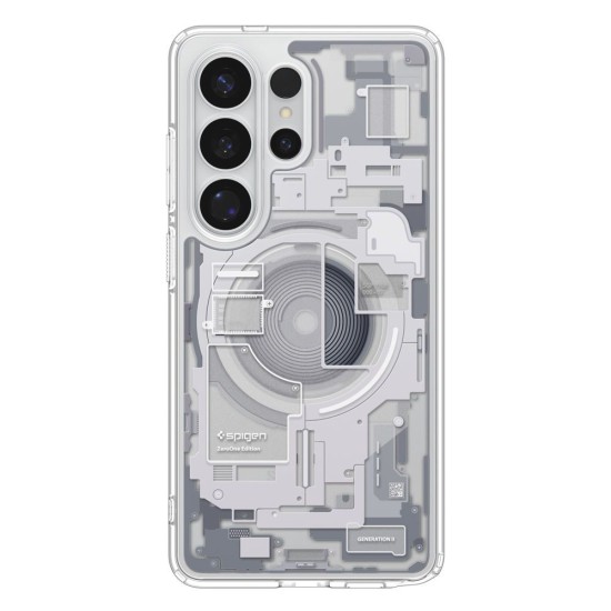 Husa Spigen Ultra Hybrid MagSafe pentru Samsung Galaxy S26 Ultra, Zero One Alb (S26 Ultra, ACS10683) by www.silkase.ro