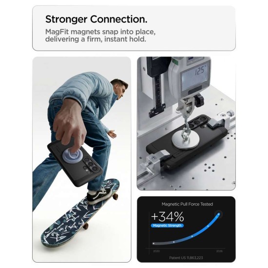 Husa Spigen Tough Armor MagSafe pentru Samsung Galaxy S26 Ultra, Negru Husa Spigen Tough Armor MagSafe pentru Samsung Galaxy S26 Ultra, Negru (S26 Ultra, ACS10684) by www.silkase.ro