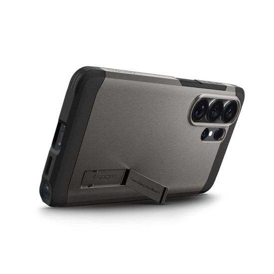 Husa Spigen Tough Armor MagSafe Samsung S26 Ultra, Gunmetal (S26 Ultra, ACS10685) by www.silkase.ro